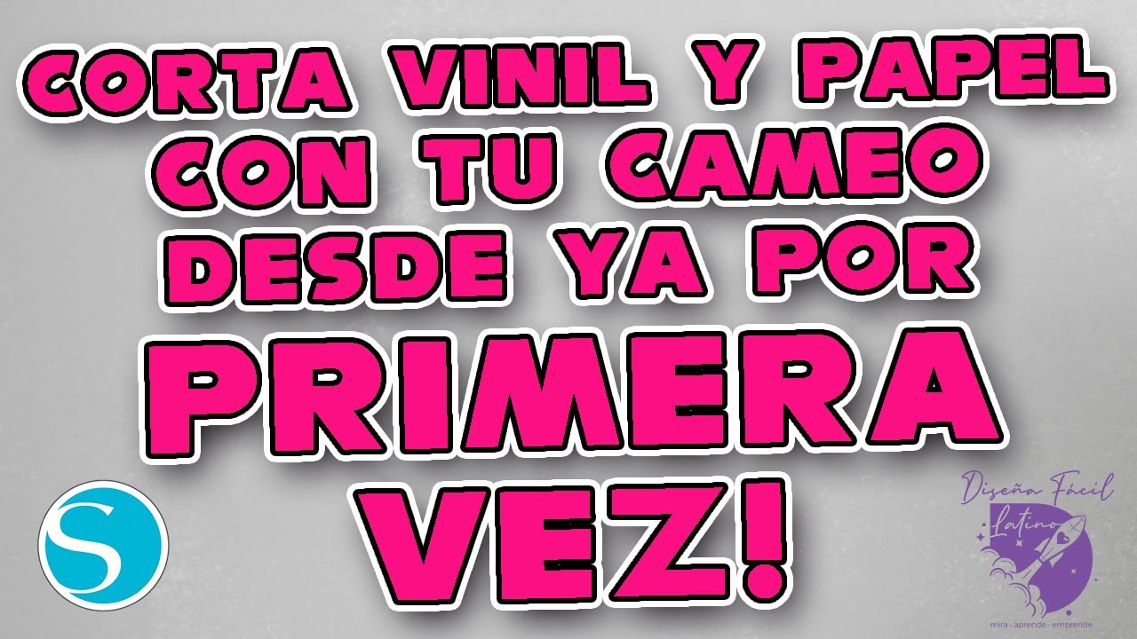 MI PRIMER CORTE DE VINIL Y CARTULINA DESDE YA!