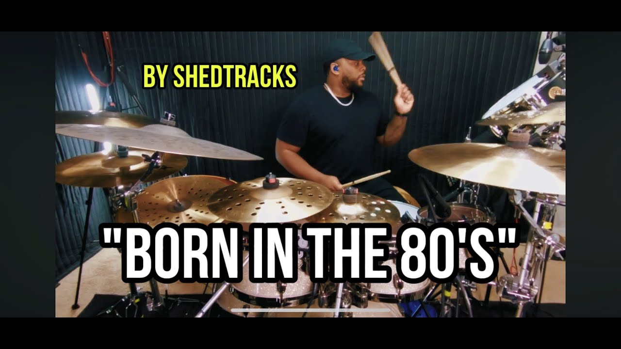 Feels GREAT to be back on MY KIT! “Born in the 80s” by shedtracks.