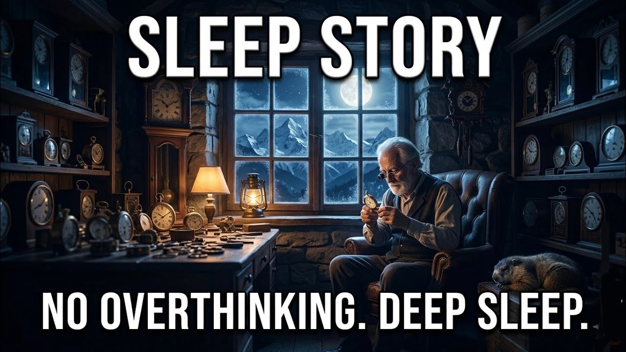 A Midnight in the Last Watchmaker's Shop: Alpine Village Sleep Story | Deep Sleep