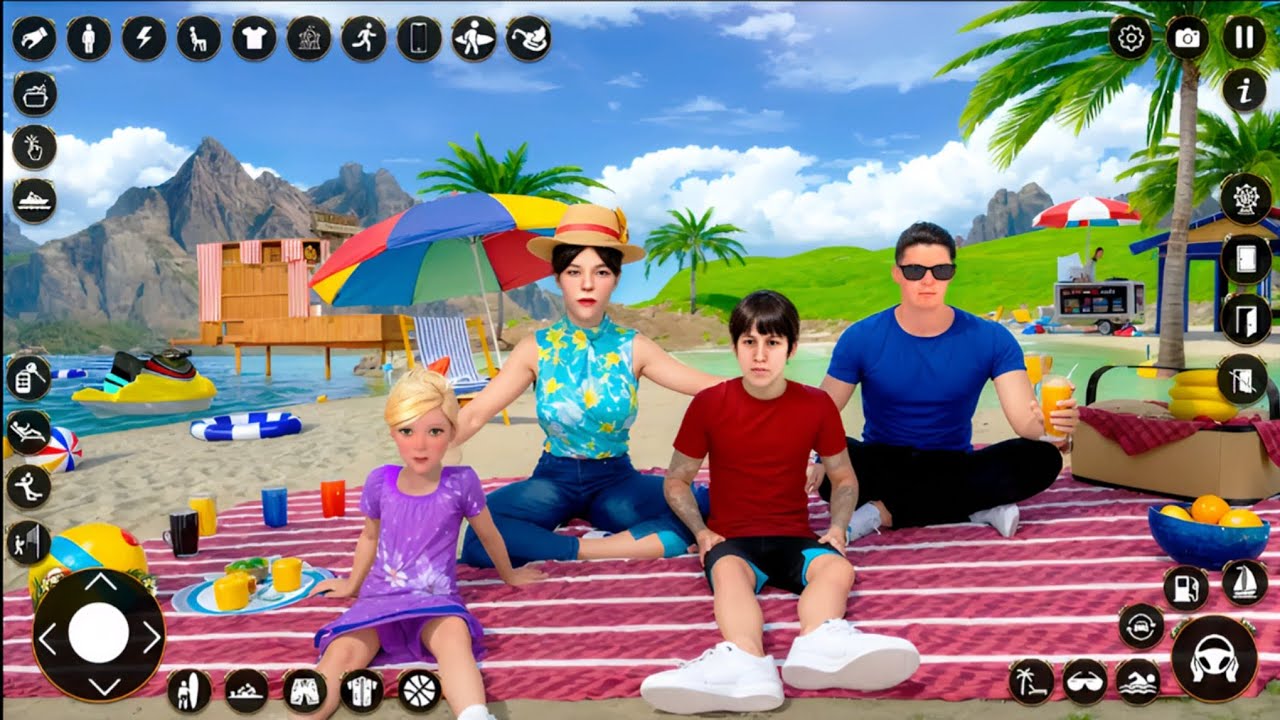 VIRTUAL FAMILY SUMMER VACATION ANDRIOD GAMEPLAY 2025 #25