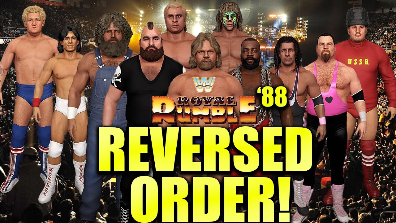 I Reversed the First Royal Rumble Order… You Won’t Believe Who Won!