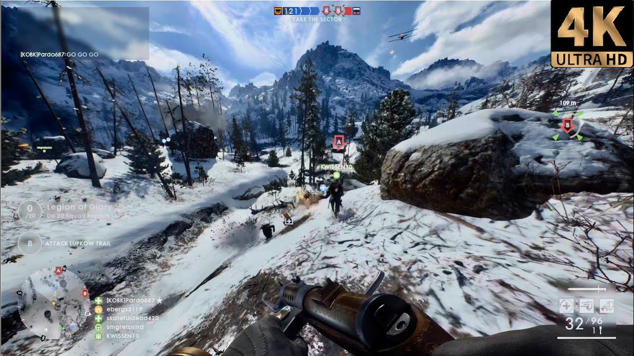 Battlefield 1 | Operations on Lupkow Pass | No Commentary 4K