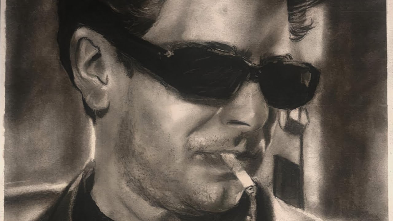 Portrait Time-lapse: Christopher Moltisanti ( The Sopranos )