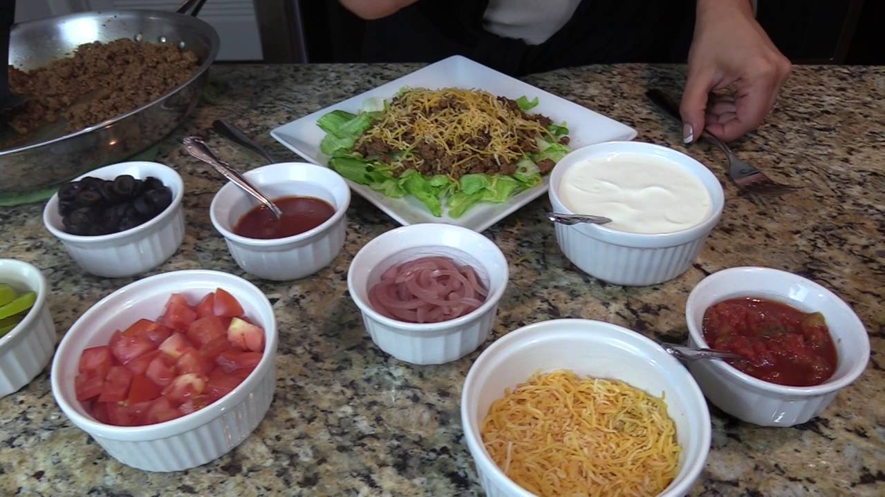 LOW CARB Taco Salad