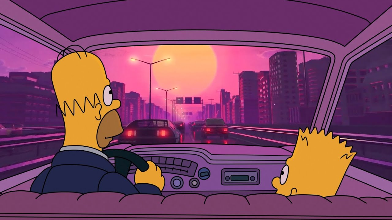 Chill Drive - Lofi hip hop mix ~ Stress Relief, Chill Mood