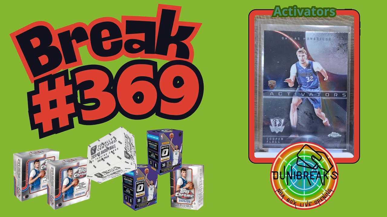 Break #369 - Dunibreaks (COOPER FLAGG ACTIVATORS TOPPS CHROME)
