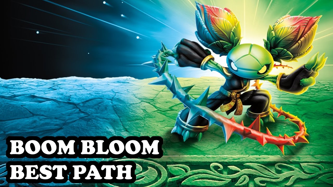Skylanders Imaginators - Boom Bloom - Grow Green! Path - BEST PATH - GAMEPLAY
