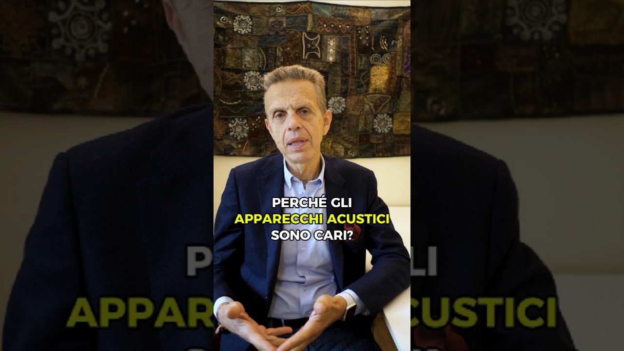 Quanto costano gli apparecchi acustici? #apparecchiacustici #sordità #shorts