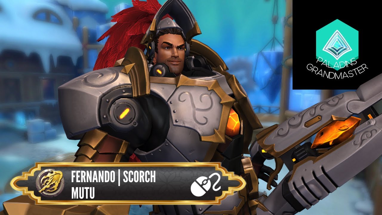 When Mutu goes FLANK Fernando Scorch 🔥 (Mutu) Paladins Grandmaster