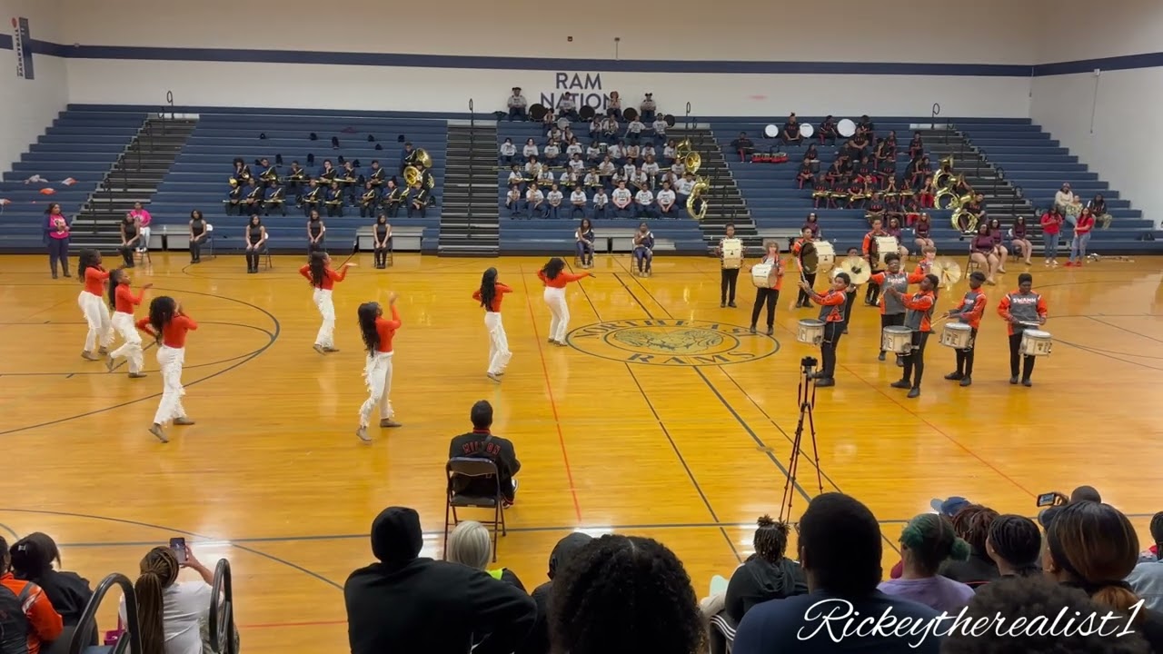 Swann Middle School Drumline and Auxiliary 2023 | Crank Up Or Go Home BOTB