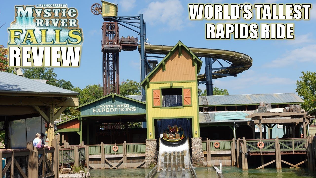 Mystic River Falls Review, Silver Dollar City River Rapids | World's Tallest Rapids Ride