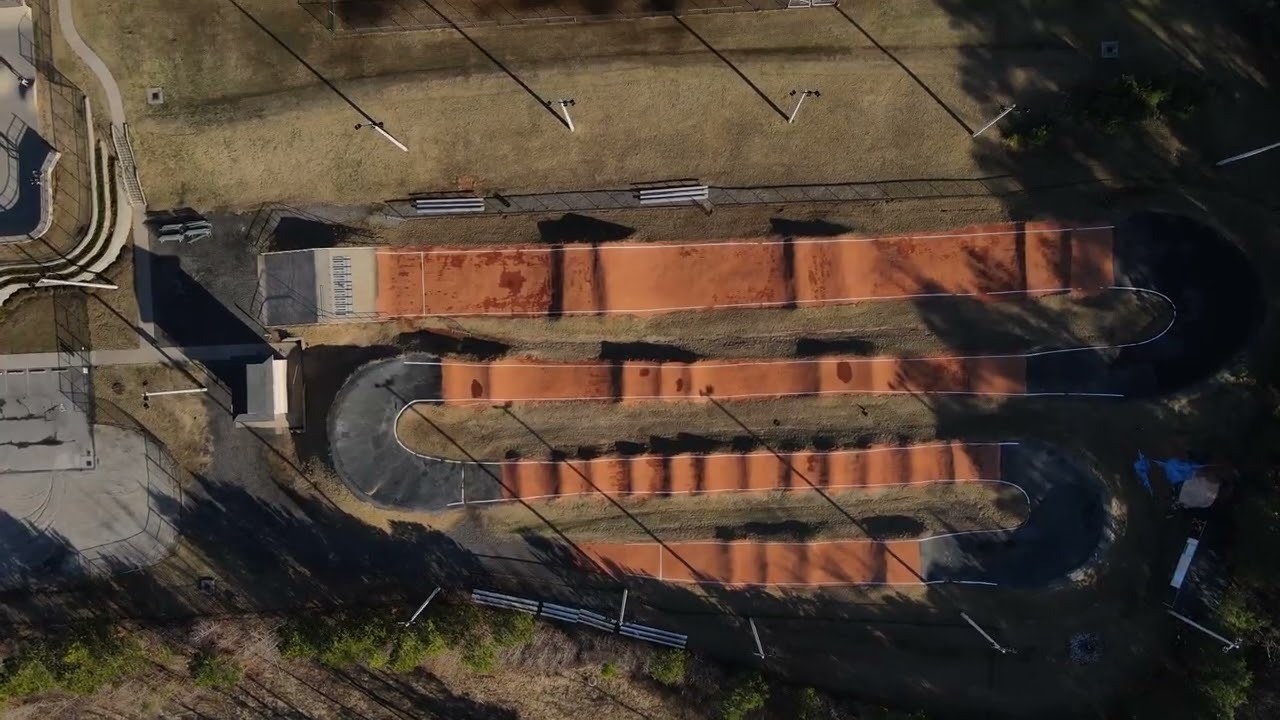 Winter at Sweetwater Park ❄️ Drone Flight Over Thomson, GA with Lofi