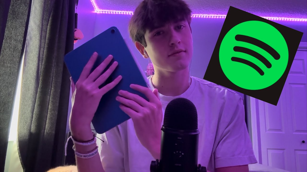 ASMR Spotify tour 🎵🎧 | whisper ramble 
