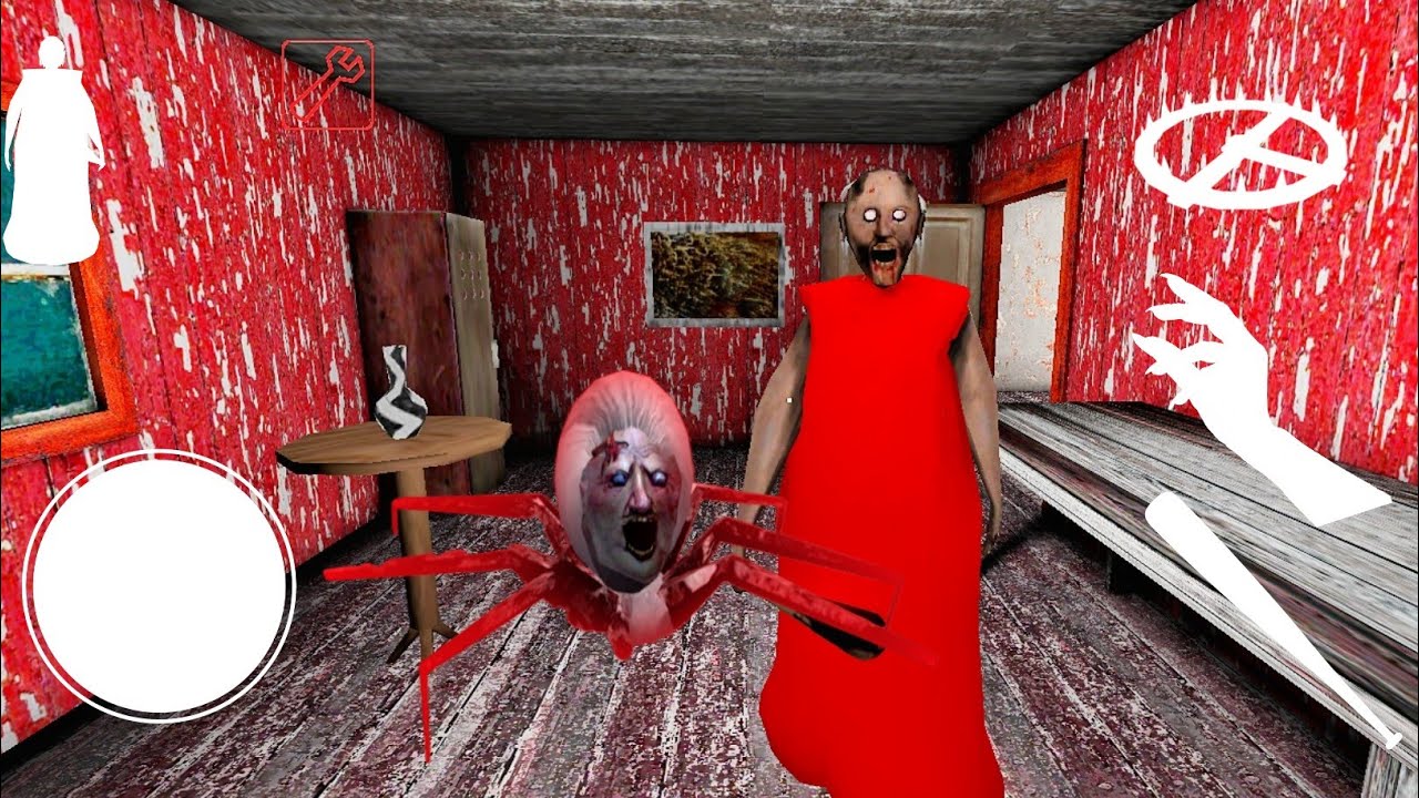 Granny Game Horror Escape Gameplay | Playing As Red Granny Mod #granny 