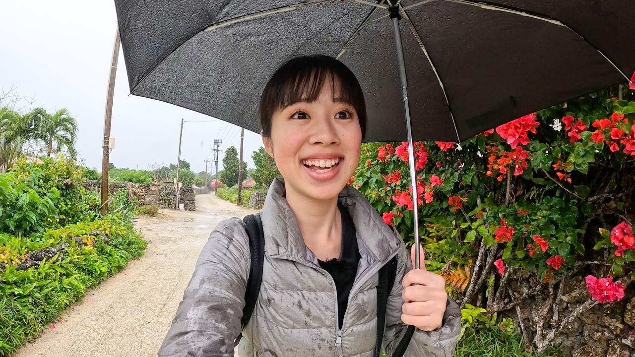 沖縄の原風景に触れられる島【竹富島】🌺 │ 1人旅vlog②