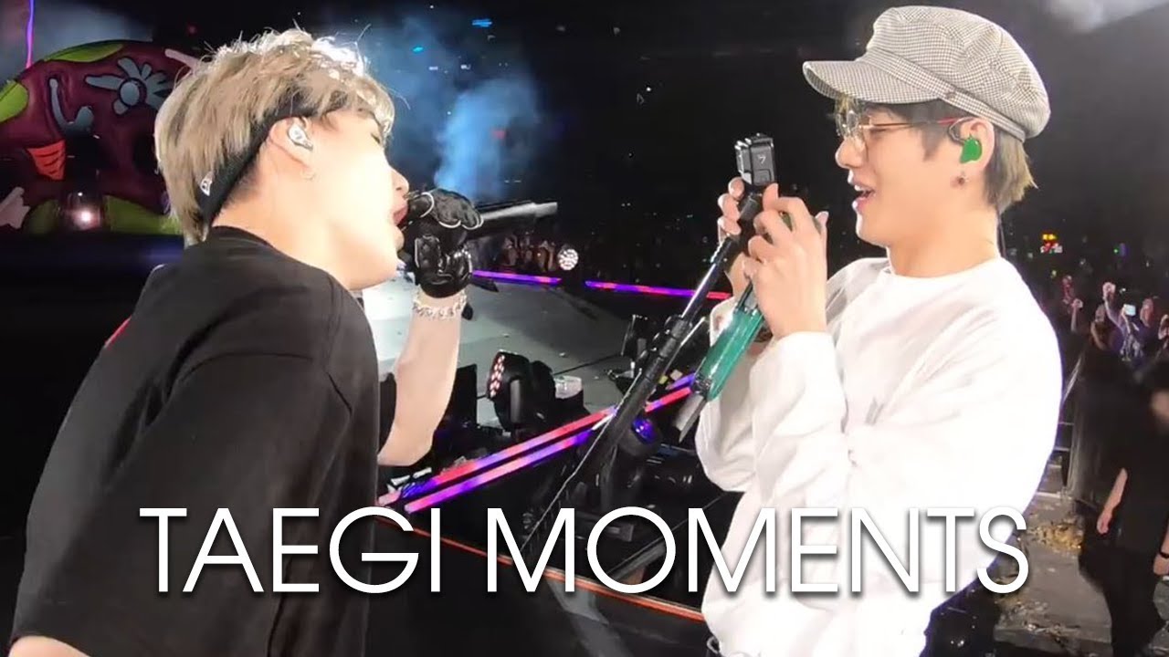 BTS Taegi VSuga moments