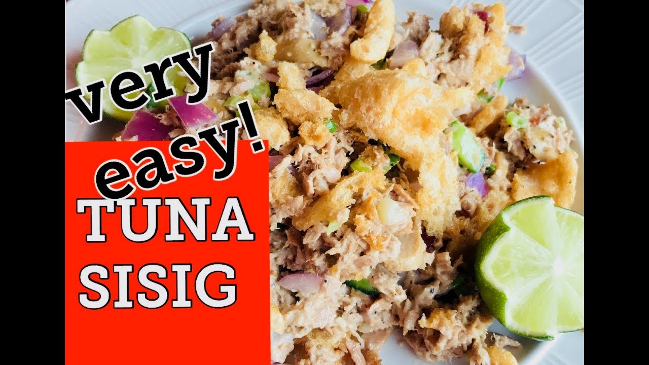 EASY! TUNA SISIG RECIPE/ Chicharon/ PAK sa budget at sa SARAP!