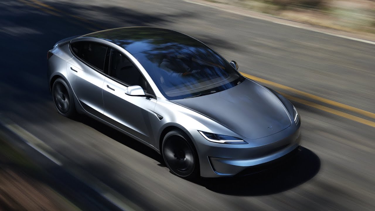 Проектирование новой модели 3 Performance | Tesla