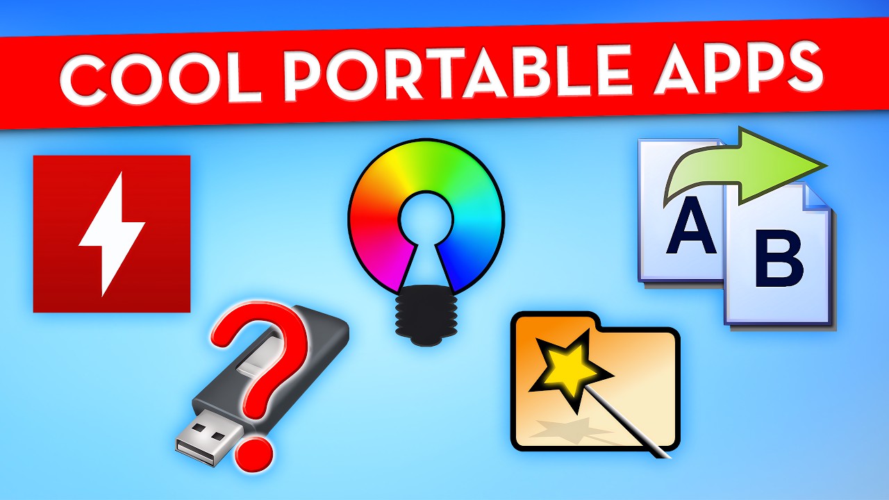 10 Cool and Free Portable Programs (You Need to See)