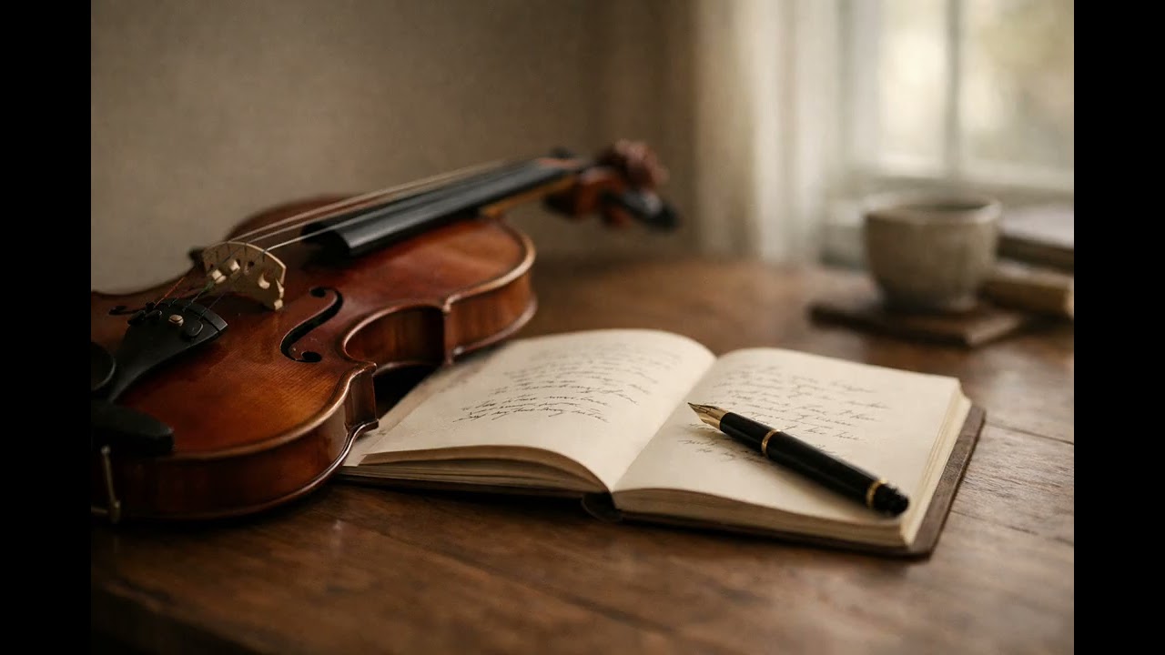 Quiet Violin for Writing, Thinking & Clear Focus