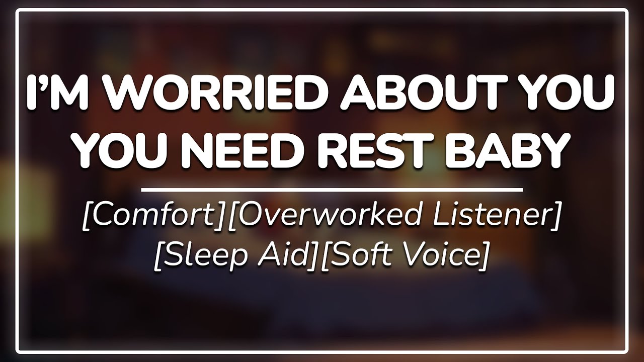 Your Boyfriend finds out how Overwhelmed you are || Sleep Aid | Comfort | M4A