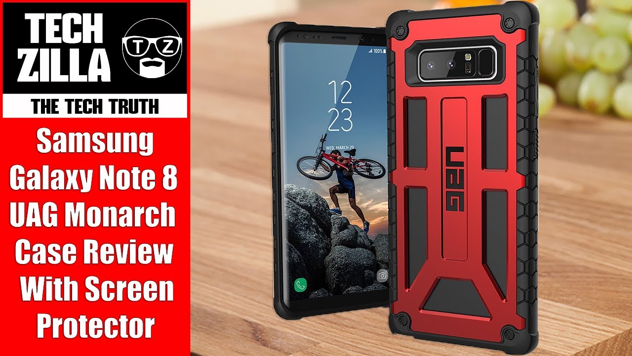 Samsung Galaxy Note 8 UAG Monarch Case Review (4K)