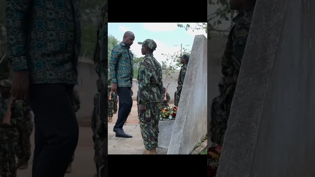 Daniel Chapo com Ruandeses cabo delgado