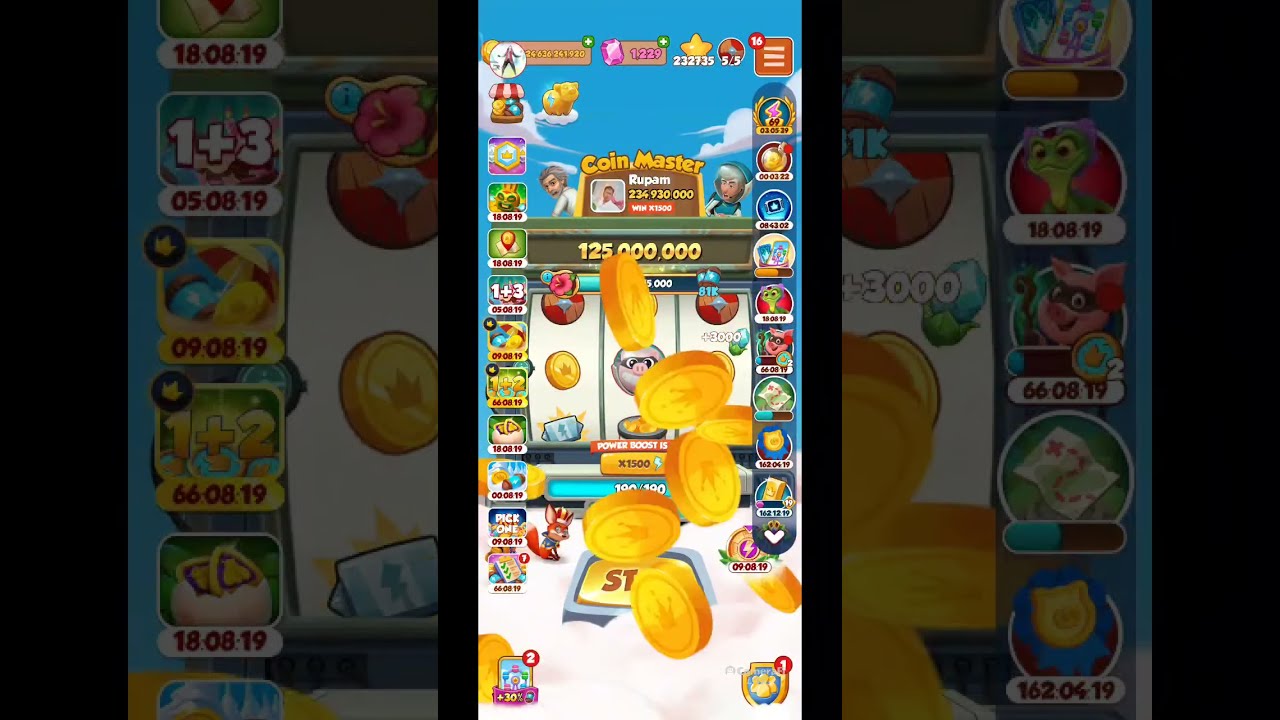 Coin Master 3 laks spin 🔥🔥 can we complete Magical trial event 🧐 || #coinmaster