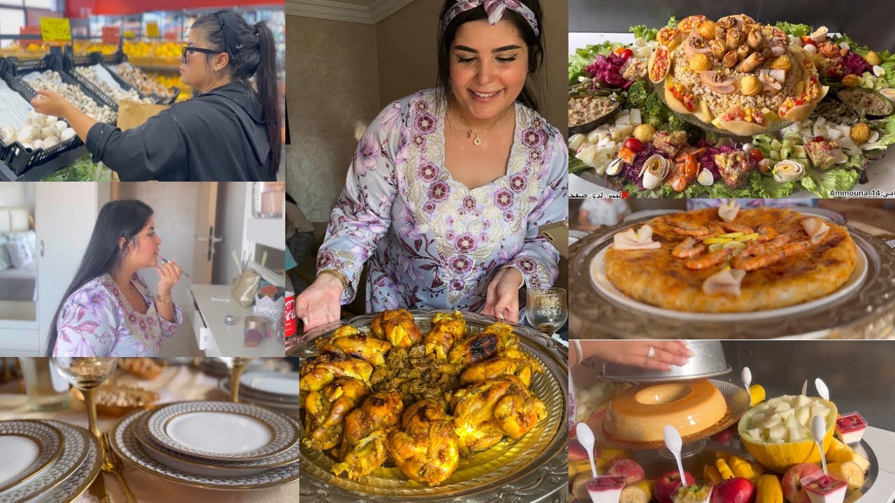 حمرت للراجل وجهو قدام عائلتو مني طيابة مني منظمة صدمتهم بالذ واشهى الاطباق عراضة النخوا ومنسيتش راسي