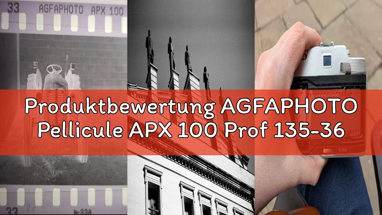 Produktbewertung AGFAPHOTO Pellicule APX 100 Prof 135-36