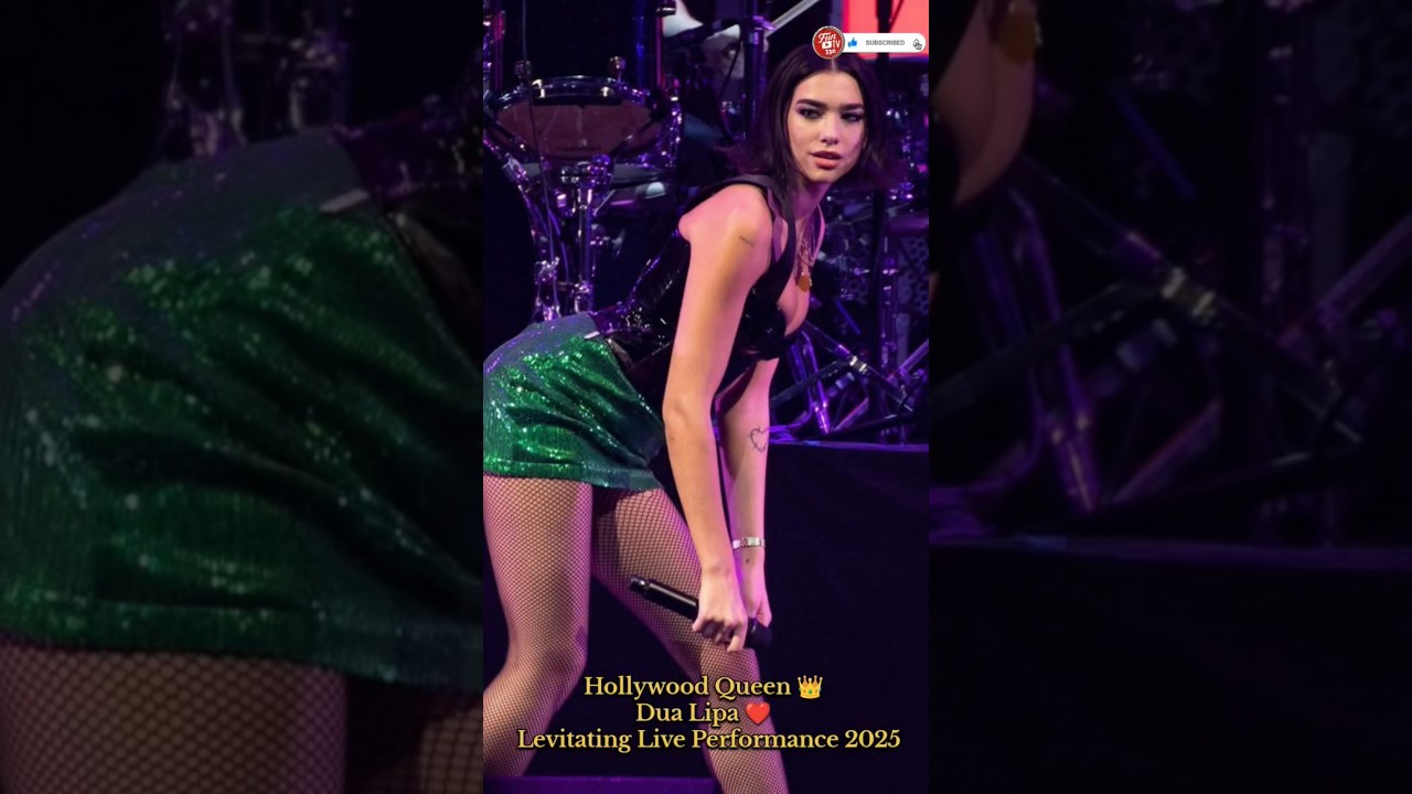 Dua Lipa ❤️ Levitating Live Performance 2025 | Must Watch 🔥 #shorts #dualipa #poprising #popband