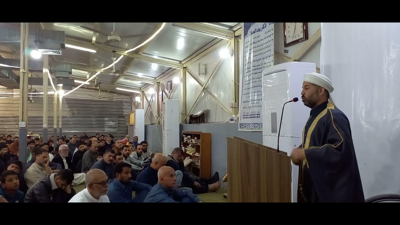 خطبة الجمعة للشيخ عادل المعموري بعنوان (غزوة بدر الكبرى )
