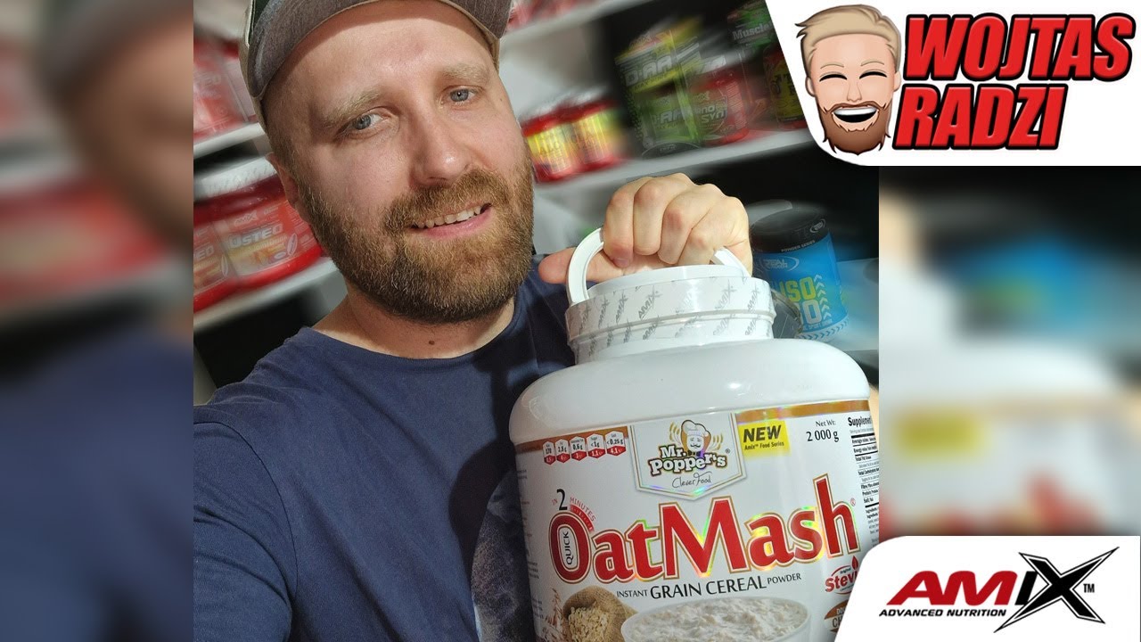 Smakowa owsianka Amix Oat Mash #Wojtasradzi