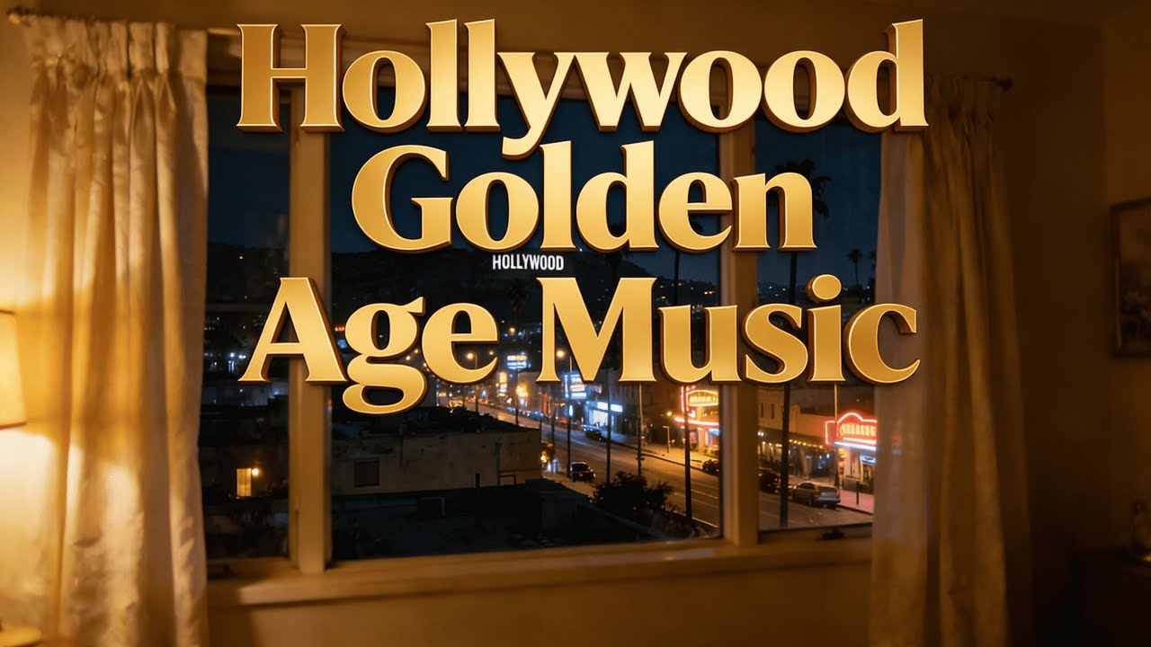 Relaxing Old Hollywood Instrumentals | Golden Age Cinema (1 HOUR)