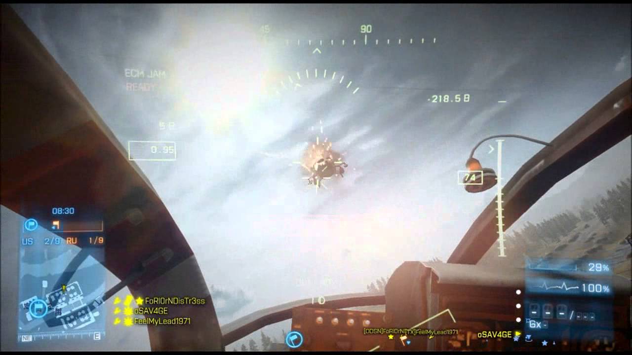 Battlefield 3 - Scout Heli 100ss again!