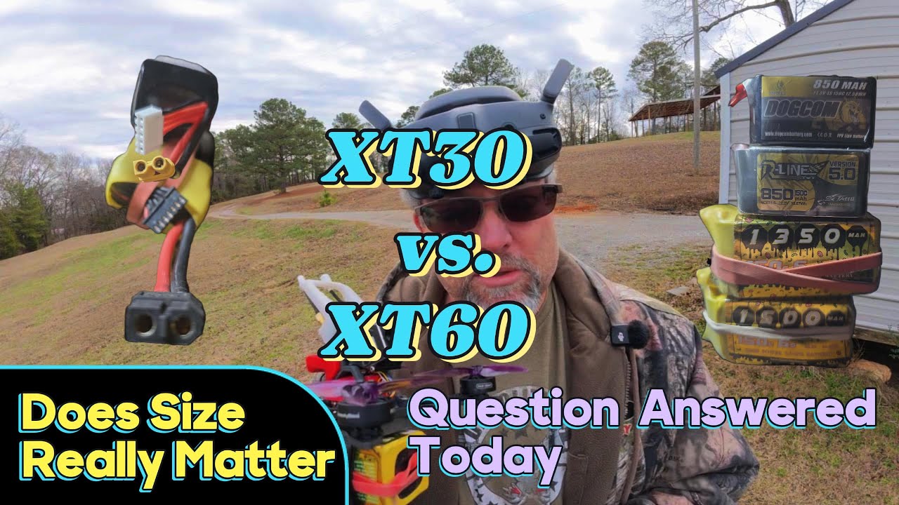 XT30 vs XT60: Does Size Really Matter? #fpv #LIPO