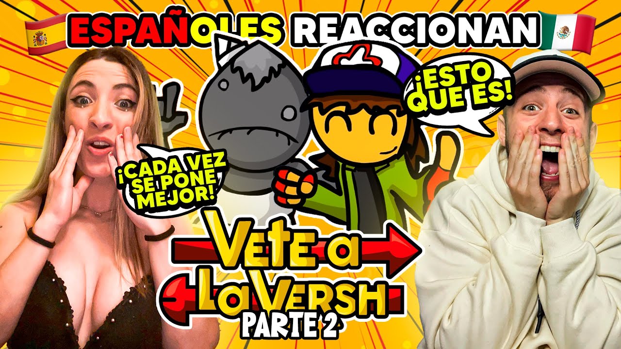 🇪🇸MI NOVIA ESPAÑOLA REACCIONA a VETE A LA VERSH por PRIMERA VEZ! TEMPORADA 1 parte 2