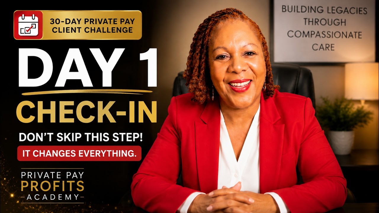 Day 1 Check-In: Don't Skip This Step! | 30-Day Private Pay Client Challenge