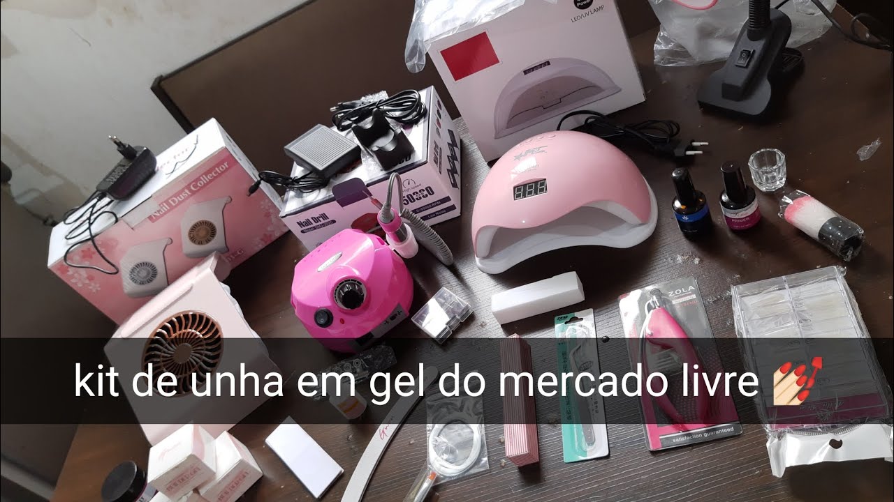 Kit de unha em gel do mercado livre ,vale a pena ?