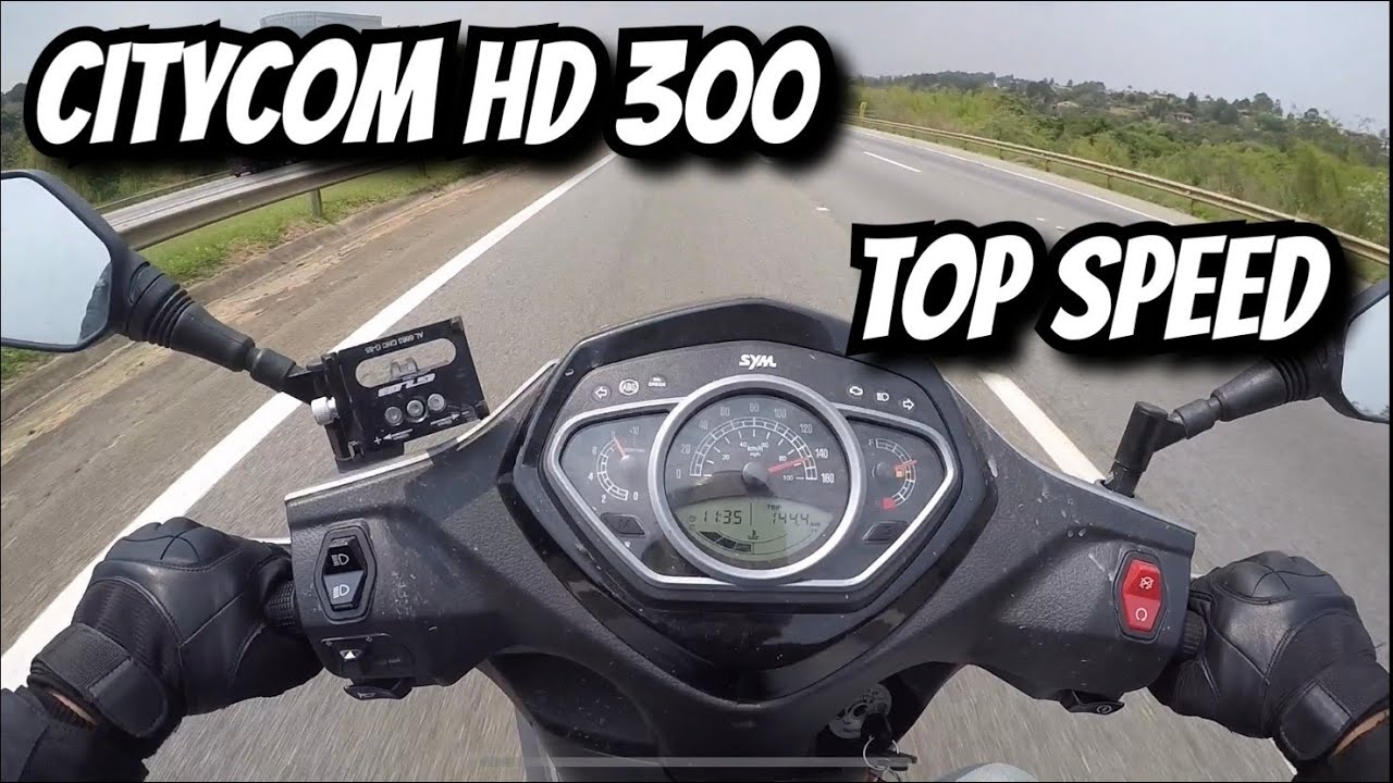 CITYCOM HD 300 - TOP SPEED