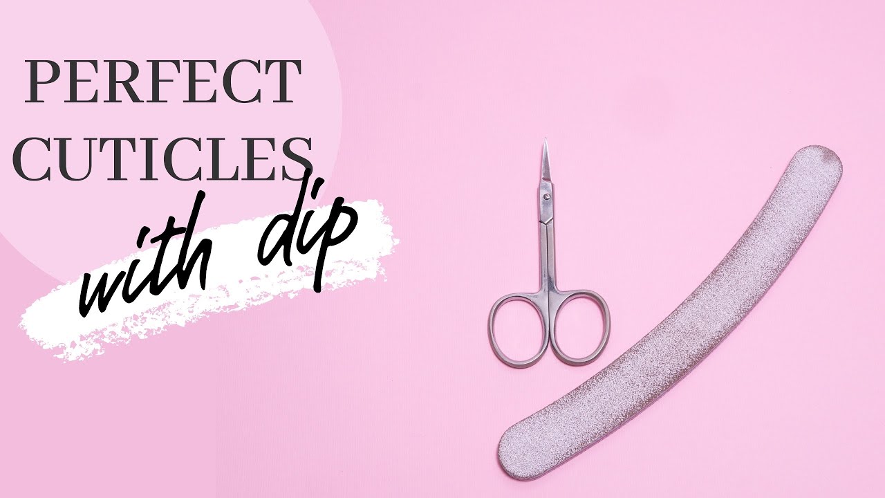 TUTORIAL | Perfect Cuticle Lines with Dip Powder