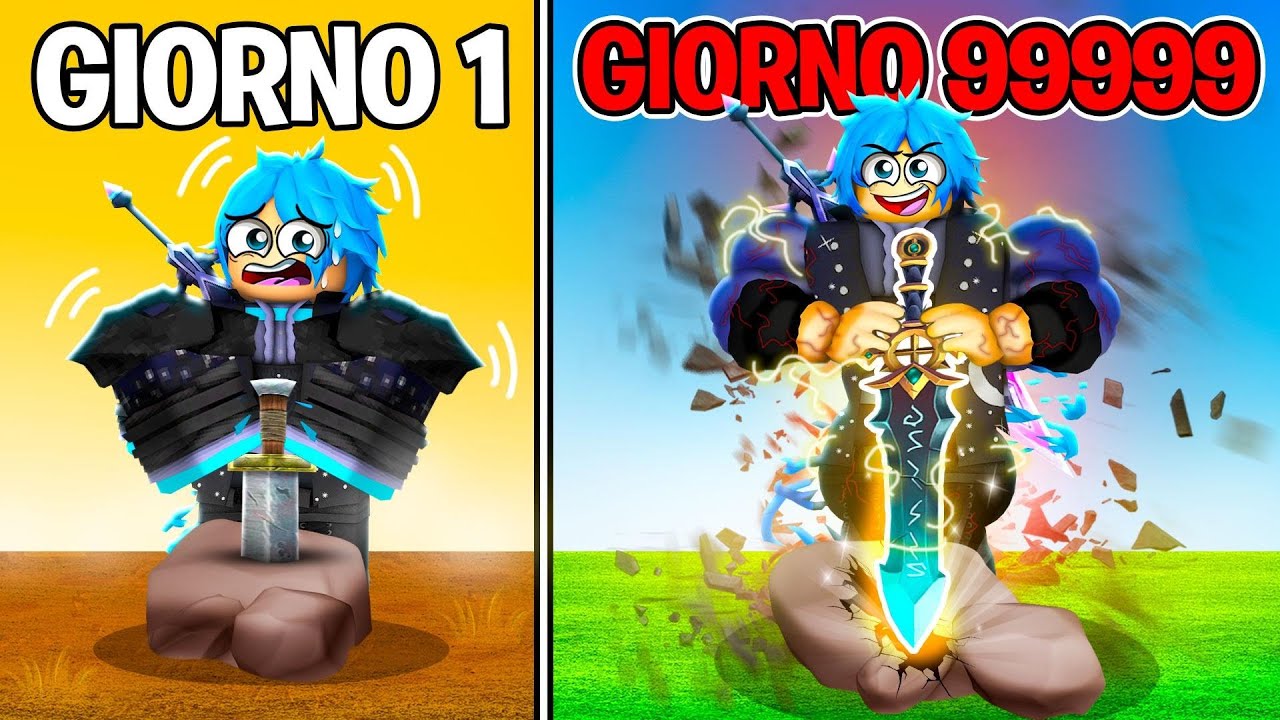 TIRA PER OTTENERE LA SPADA LEGGENDARIA PIÙ FORTE DI ROBLOX!