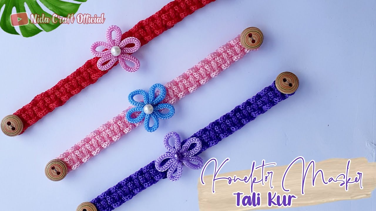 Cara Membuat Konektor Masker Dari Tali Kur Pemula