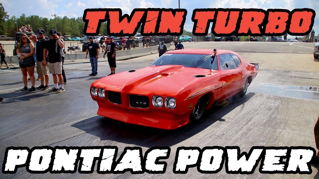 FASTEST PONTIAC GTO EVER AND IT'S TWIN TURBO AND A PONTIAC BIG BLOCK!