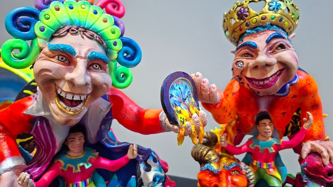 Exposición de Bocetos Volumétricos organizada por Corpocarnaval 