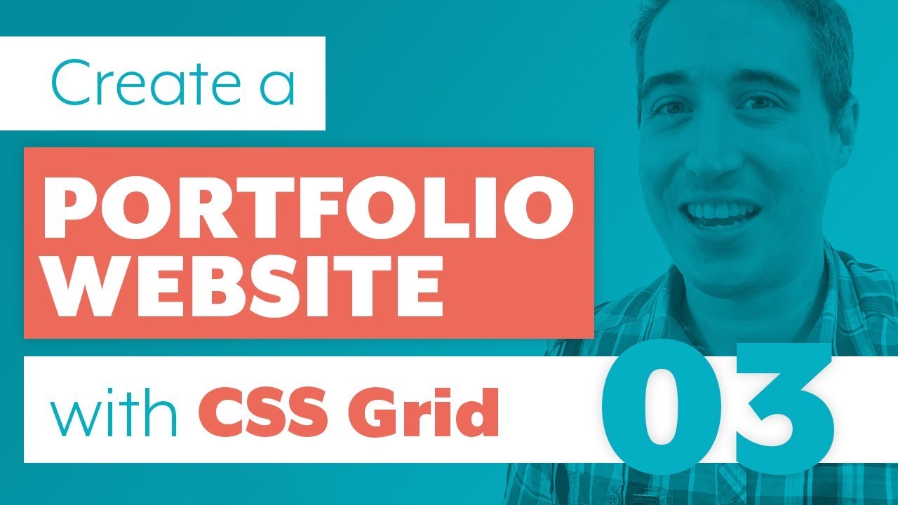 How to create a Portfolio Website with CSS Grid & Sass | Part 3: Using CSS Grid & creating fallbacks