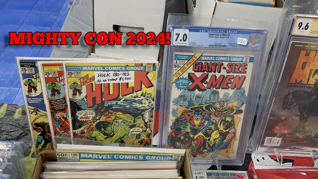 AWESOME Key Comic Book Finds at MIGHTY CON 2024!!