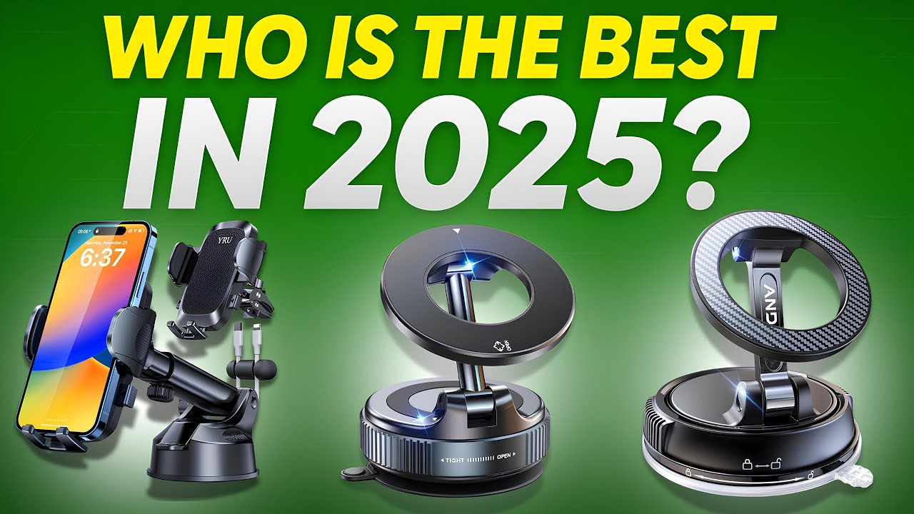 Top 5 Best Car Phone Mounts 2025 | Secure & Easy to Use