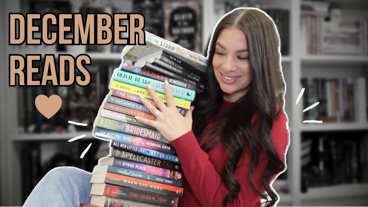 I read 25 books in December! (SO MANY GOOD THRILLERS)
