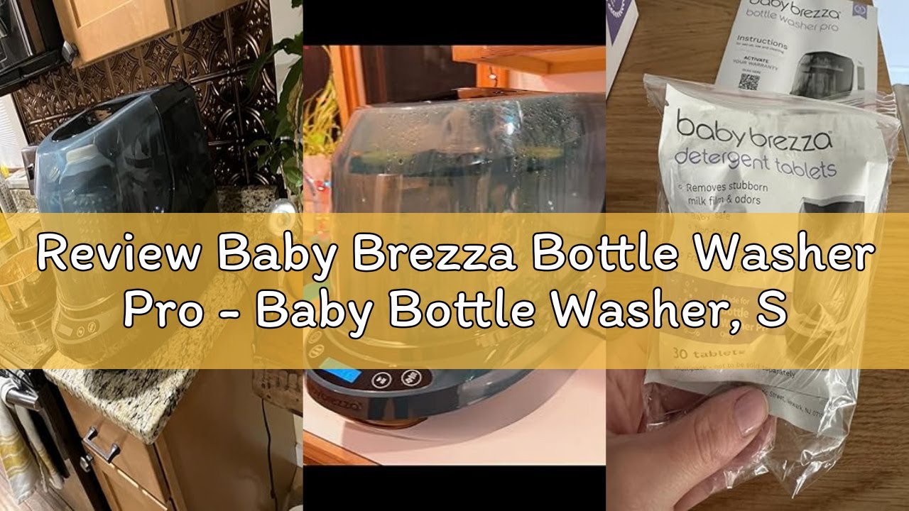 Review Baby Brezza Bottle Washer Pro - Baby Bottle Washer, Sterilizer + Dryer - All in One Machine C